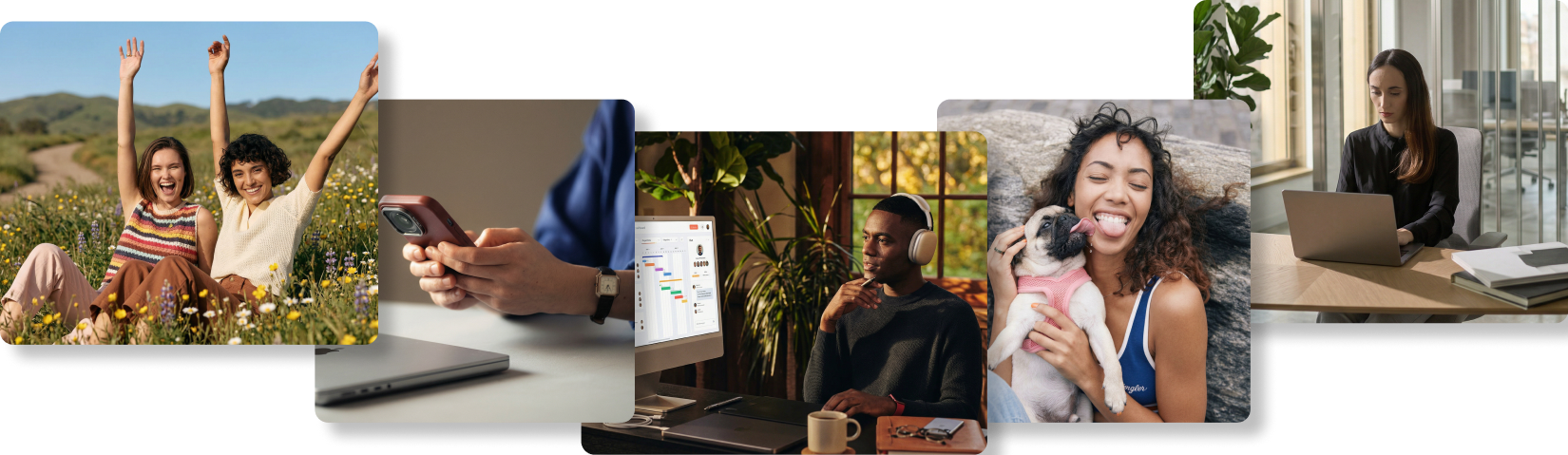 Remote workers around the world